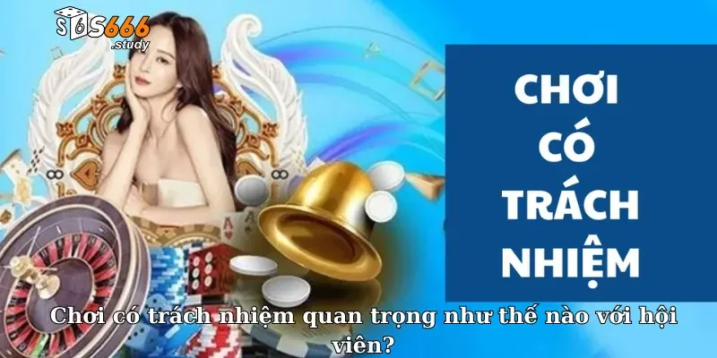 Chơi có trách nhiệm quan trọng như thế nào với hội viên?