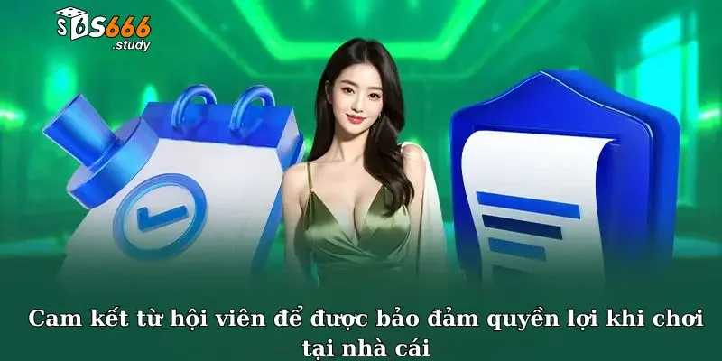 Cam kết từ hội viên để được bảo đảm quyền lợi khi chơi tại nhà cái