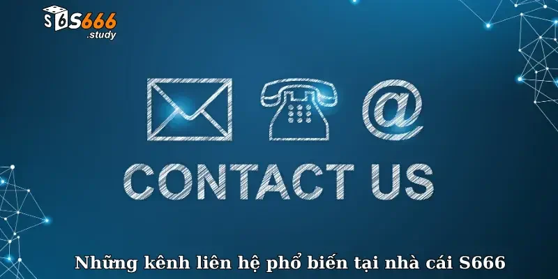 Những kênh liên hệ phổ biến tại nhà cái S666